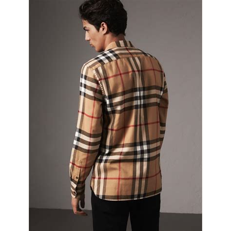 burberry flannel outfit men|authentic burberry shirt.